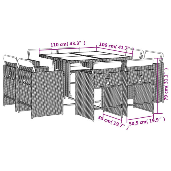 Dimensions du produit