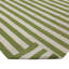 Green & White Dhurrie Cotton Rug - 10' x 14'11"