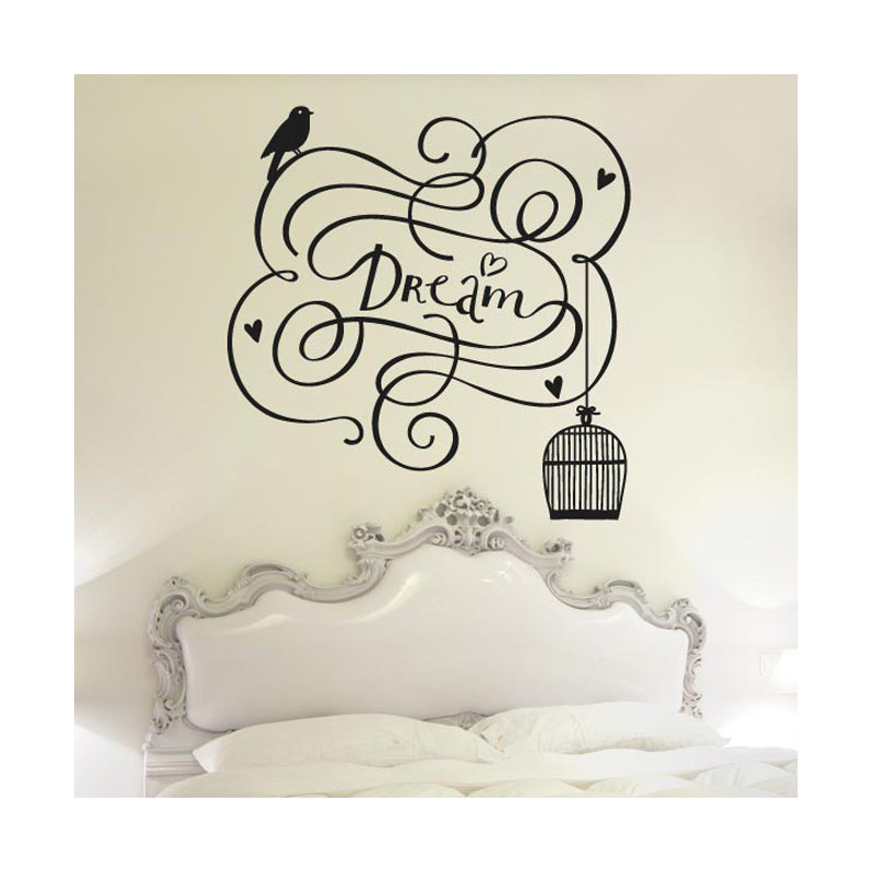 Abstract Wall Decal, Black