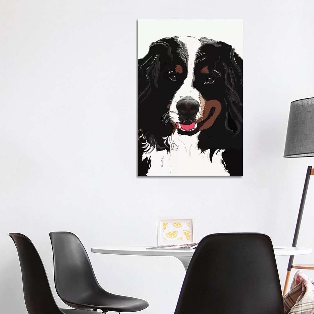 Berner Sennenhund I von Sketch And Paws - Gallery-Wrapped Canvas Giclée on Canvas