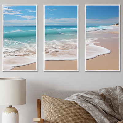 Oceanic Beach Harmony - Ensemble de décoration murale bord de mer