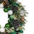 Pre-Lit Artificial Adorned Christmas Wreath