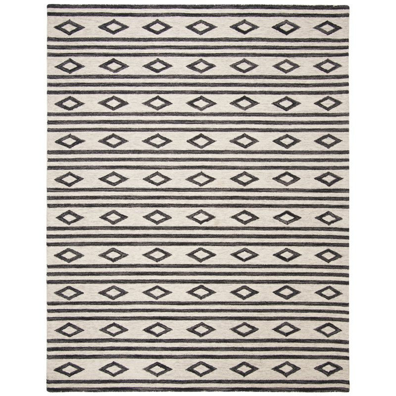 Vedika Hand Tufted Wool Southwestern Rug, Rectangle 2'6" x 5'