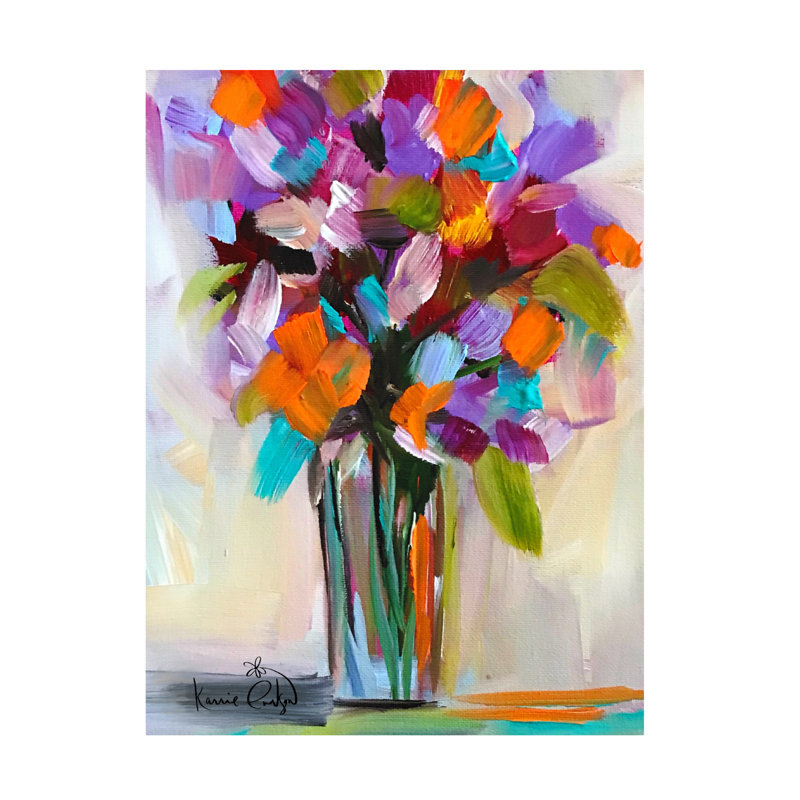 Art sur toile Karrie Evenson, H 47 po x l 35 po