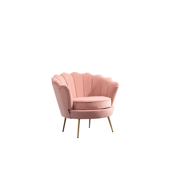 Corona Tub Chair, Coral