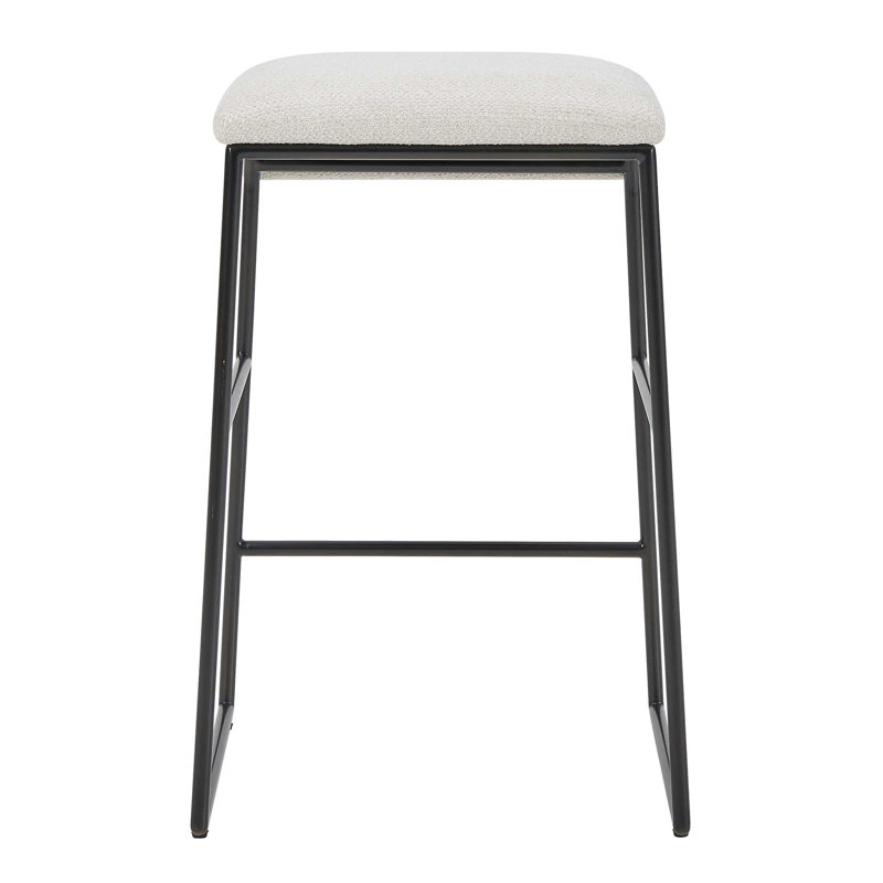 Uttermost Arcane Ecru Counter Stool