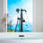 Lumen 1 Handle Floor Freestanding Tub Filler with Diverter-86442142