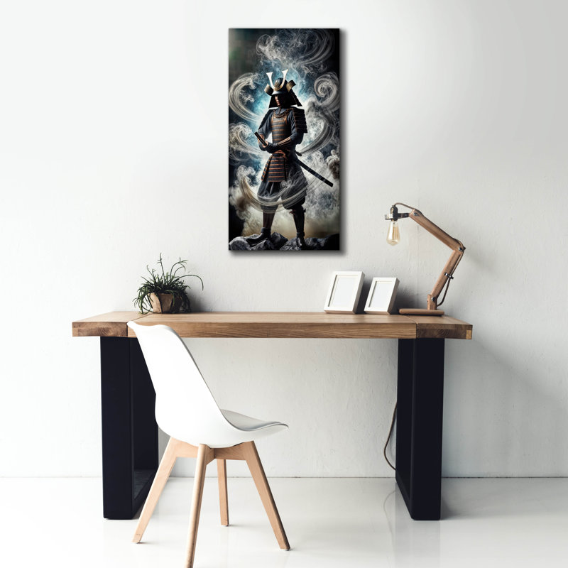 'Samurai' by Rey Klimt Canvas Wall Art, 40" H x 20" W