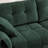 33 Sofas Green Chenille - Ottoman-997717090