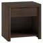 Clara 24" Rectangular Nightstand in Brown Oak-1708967559
