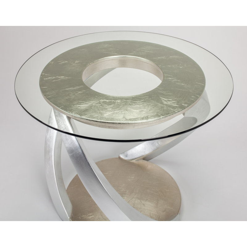 Glass End Table