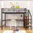 Gudrun Full Loft Bed Bed with Built-in-Desk by Isabelle & Max™