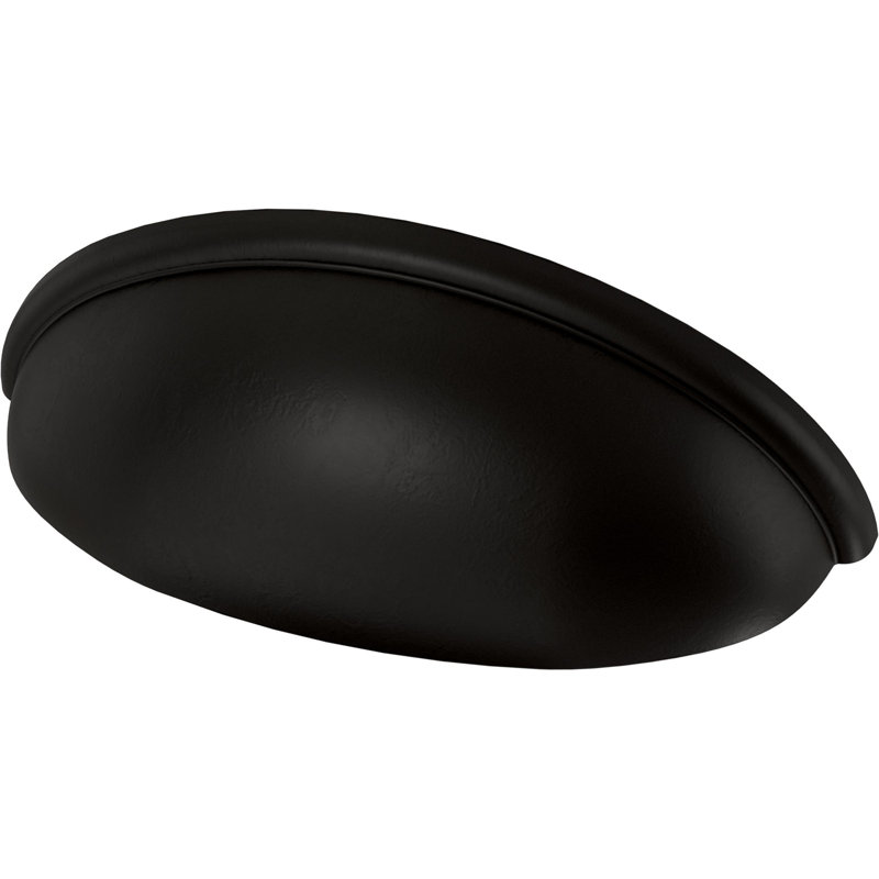 3" Center Cup Pull Multipack, Matte Black