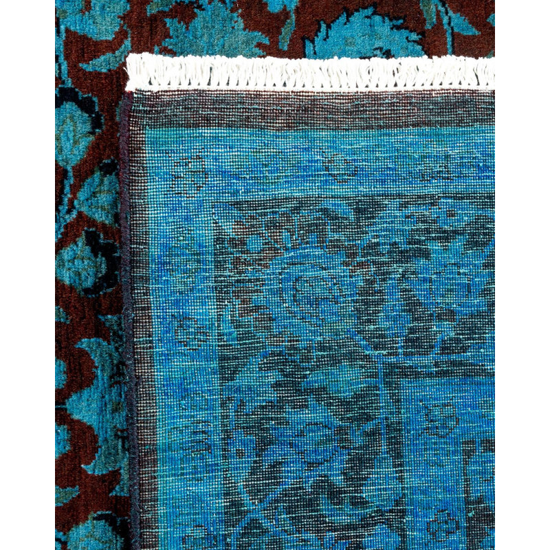 Fine Vibrance One-of-a-Kind 4' 2" X 6' 1" Hand Knotted Area Rug