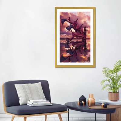 Impression d’art graphique, "Emperor Elemental" par Hobopeeba-impression