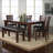 Lockway Extendable Rectangular Dining Table-318548341