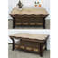 Table basse de style rétro américain-2034836252-2034836253
