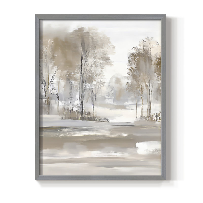 NAUTICAL Series XXXVI, reproduction encadrée - bois massif, Gris, H 21 po x l 17 po