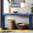 60'' Console Table With Oval Tabletop For Living Room Hallway Foyer Entrance Study-1905377089