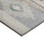 Tapis ivoire / gris / blanc en polyester tissé à la machine Jesseca-199573831