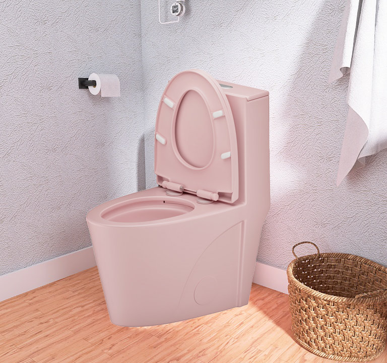 1.1/1.6 GPF Dual Flush Toilet, Comfort Height Elongated One Piece, Soft Close 1000g Map Flushing, Water Saving Floor Mounted