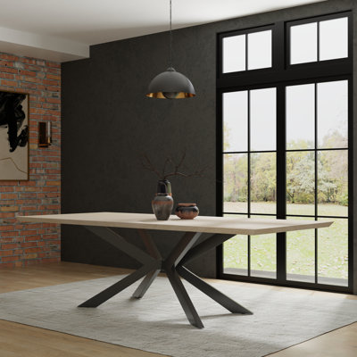 Imogen Solid Wood Rectangular Dining Table