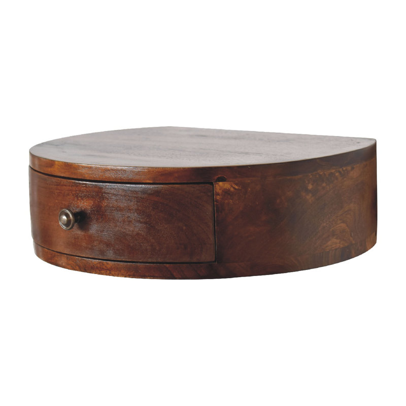 Taquetta 15.75'' W Solid Wood Nightstand, Chestnut