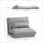 Folding Convertible Flip Chair with Adjustable Backrest, Floor Lazy Sofa