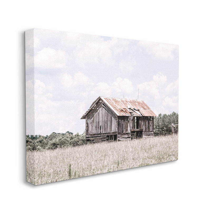Art de giclée campagne champêtre par Jennifer Rigsby, H 16 po x l 20 po x P 1,5 po, Giclée encadrée noir minuit