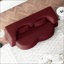 Canapé-lit moderne avec 2 coussins, canapé-lit en molleton convertible rembourré de mousse, matelas pliant de 15 pouces pour le salon et le lit d'invités, aucun assemblage requis
