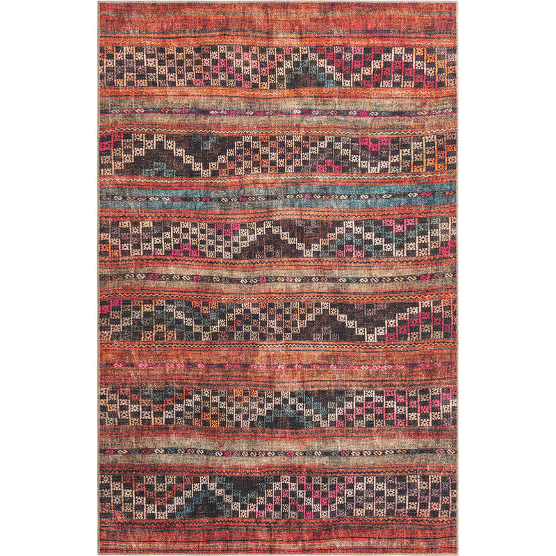 Mauri Chenille Oriental Indoor Rug, Rectangle 5' x 8'