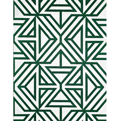 Papier peint à motif géométrique de velours