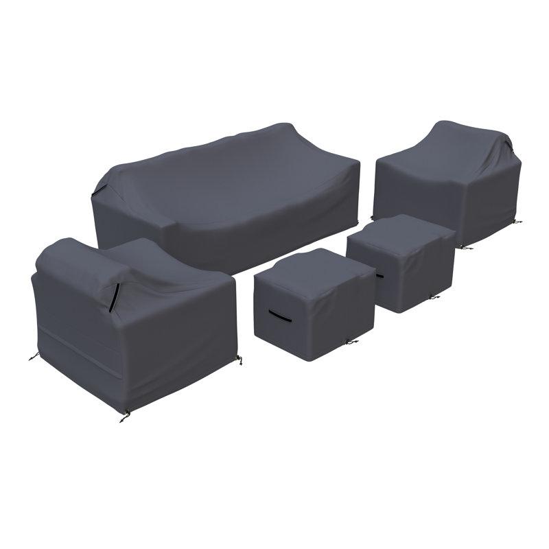 Housses pour meubles d'extérieur 4 pièces