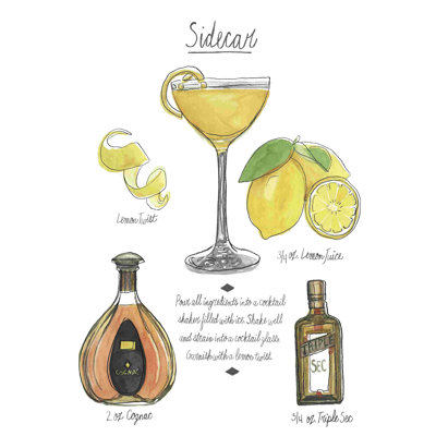 Cocktail classique - Sidecar