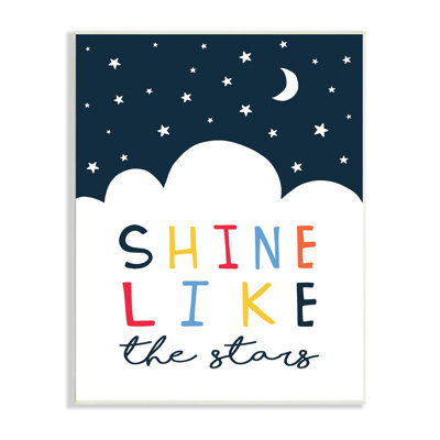 Shine Like The Stars - Art textuel