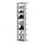 Range-chaussures vertical blanc à 7 niveaux-1799521680