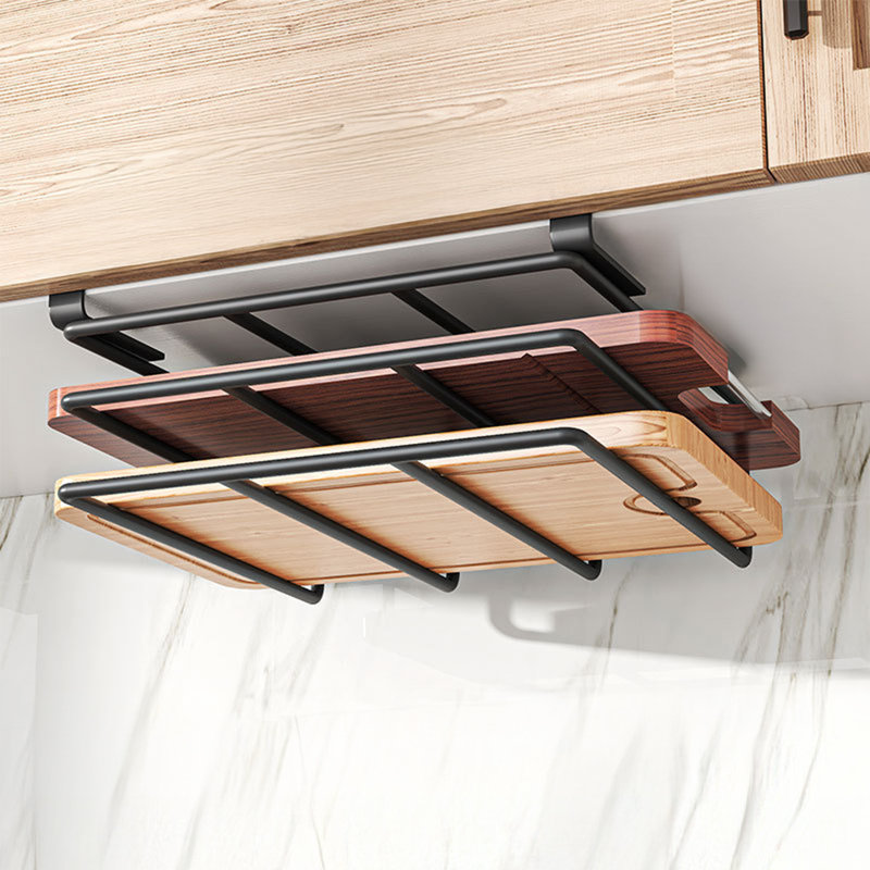 Wall Mounted Required Spice Rack, 8.5cm H x 26cm W x 29cm D