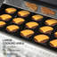 Outsunny 4+1 Gas Burner Grill 12.5 kW with Wheels Warming Rack Black