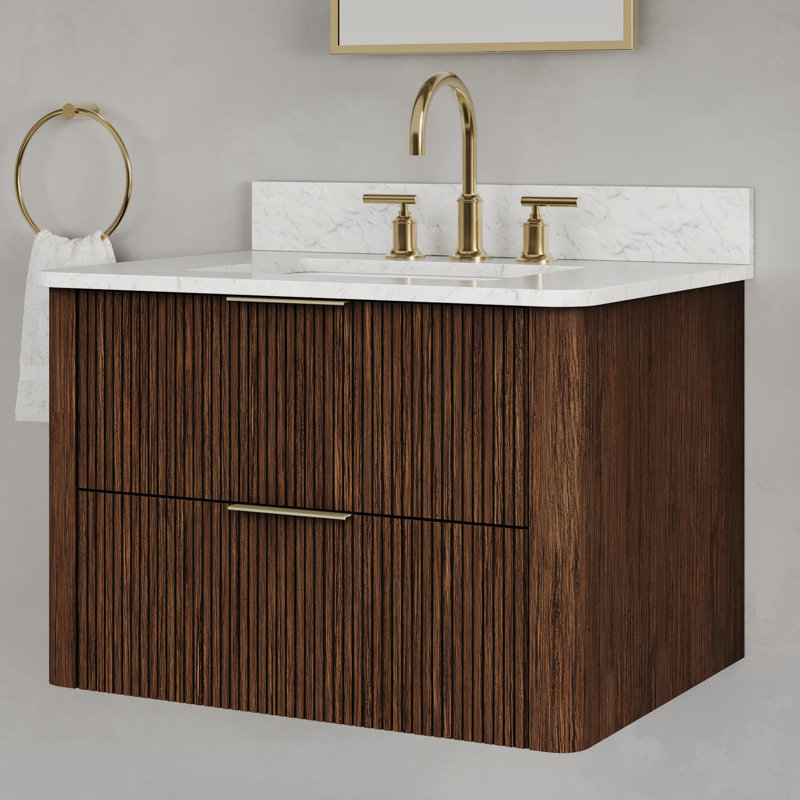 Ensemble de meuble-lavabo flottant Clapp, 30"