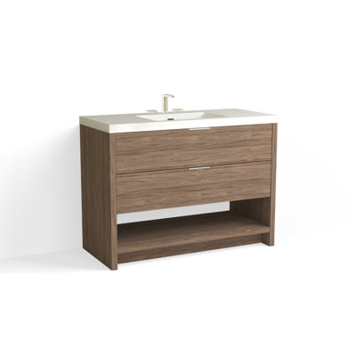 Vue 48" W Freestanding Single Bathroom Vanity