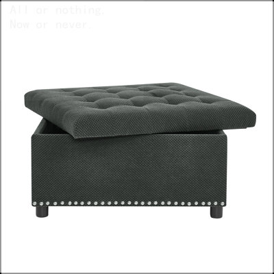 Repose-pieds avec rangement, repose-pieds capitonné, repose-pieds clouté, repose-pieds carré avec rangement, table basse rembourrée, rangement dans la chambre à coucher