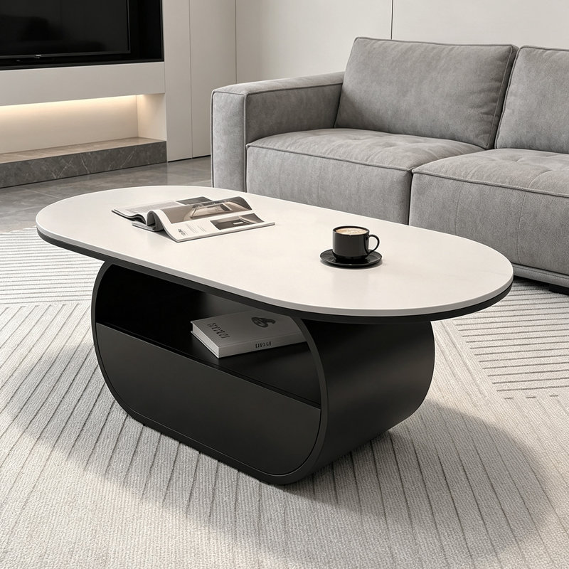 Howarth, 15.74" H x 39.37" W x 21.65" D, White/Black Base