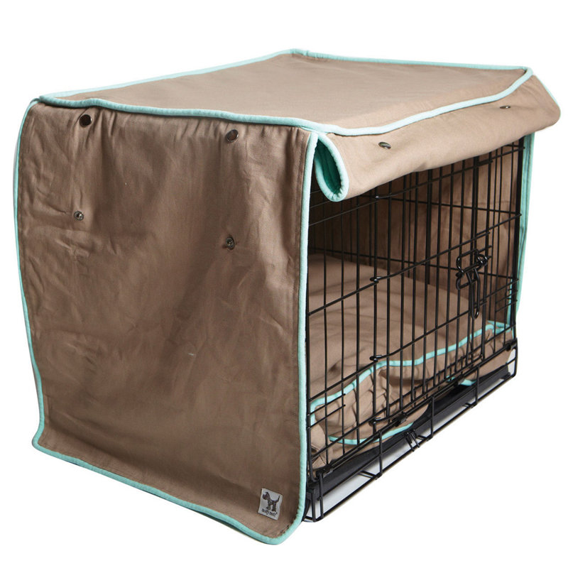 Housse de caisse pour chien Kurt Wild Horses, H 33 po x l 30 po x P 48 po