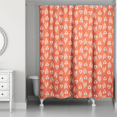 Rideau de douche simple Ariel Rooster