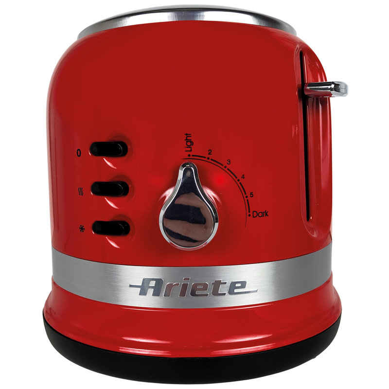 Ariete Moderna 2 Slice Toaster, Red
