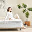 Matelas pleine grandeur de 12 pouces avec mousse à mémoire de forme et ressorts ensachés, fermeté moyenne pour soulager les maux de dos, ressorts ensachés individuellement, soutien zoné, confort rafraîchissant, facile à agrandir, s'adapte aux lits standard