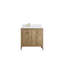 Teck d'Atlanta 22 po Meuble-lavabo de salle de bain D-110362236