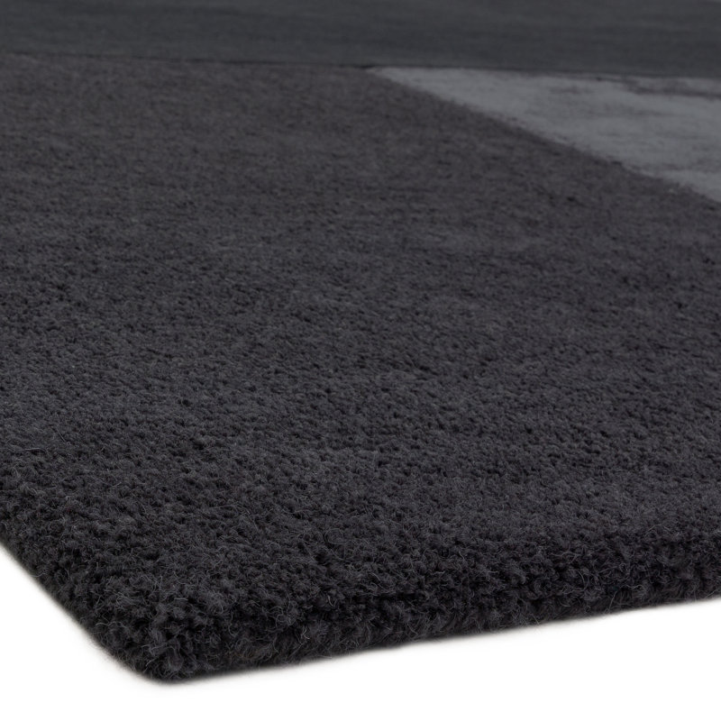 Briarcliff Hand Carved Charcoal Rug, Rectangle 160 x 230cm