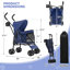 Chariot de transport pliable pour chien, poussette, 4 roues-93312233
