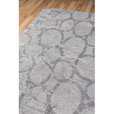 Vallone Viscose Geometric Indoor Rug